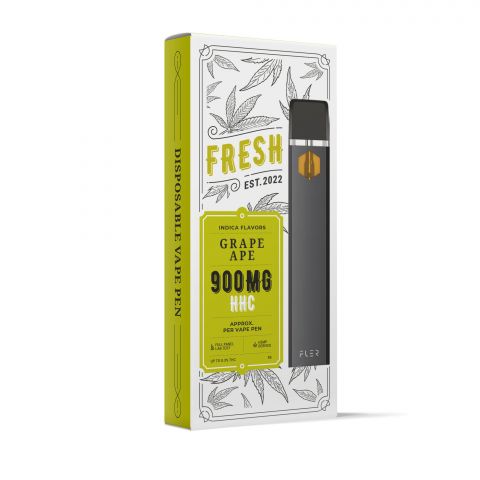 Grape Ape Vape Pen - HHC - Fresh Brand - 900MG - Thumbnail 2