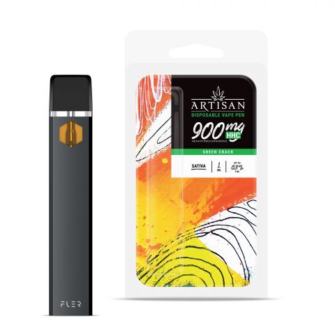 Green Crack HHC THC Vape Pen - Disposable - Artisan - 900mg - Thumbnail 1