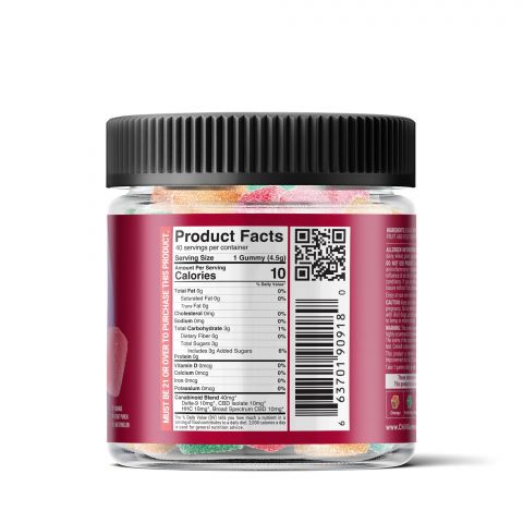All in One Gummies - Delta 9  - 1600mg - Chill Plus - Thumbnail 3
