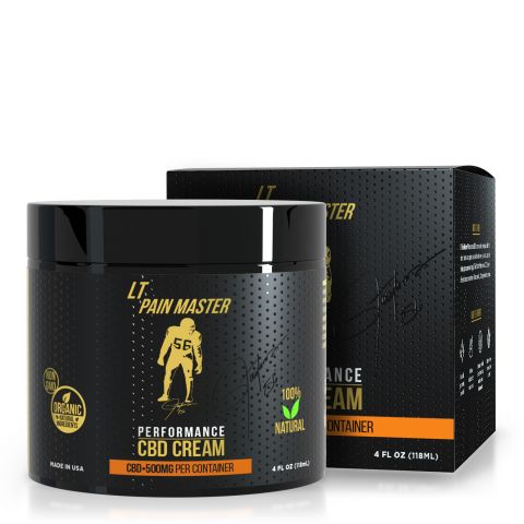 Lawrence Taylor - Pain Master CBD Cream - 500mg - Thumbnail 2