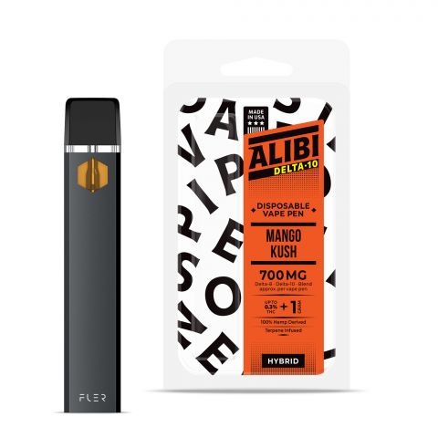 Mango Kush Delta 10 THC Vape Pen - Disposable - Alibi - 700mg - Thumbnail 1