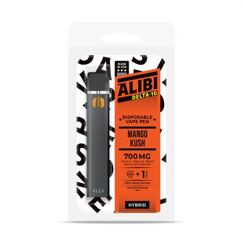 Mango Kush Delta 10 THC Vape Pen - Disposable - Alibi - 700mg - Thumbnail 2