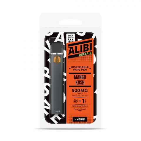 Mango Kush Delta 8 THC Vape Pen - Alibi - 920mg - Thumbnail 2