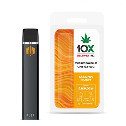 Mango Kush Disposable - Delta 10 THC - 10X - 700 MG - Thumbnail 1