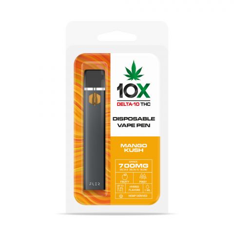Mango Kush Disposable - Delta 10 THC - 10X - 700 MG - Thumbnail 2