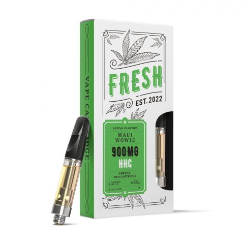 Maui Wowie Vape Cartridge - HHC - Fresh Brand - 900MG - Thumbnail 1