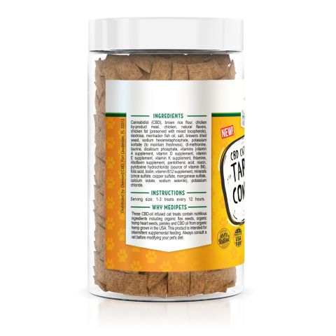 MediPets CBD Cat Treats - Cat Cafe´ Tartar Control - 100mg - Thumbnail 3