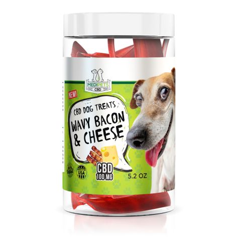 MediPets CBD Dog Treats - Wavy Bacon & Cheese Bites - 100mg - Thumbnail 2