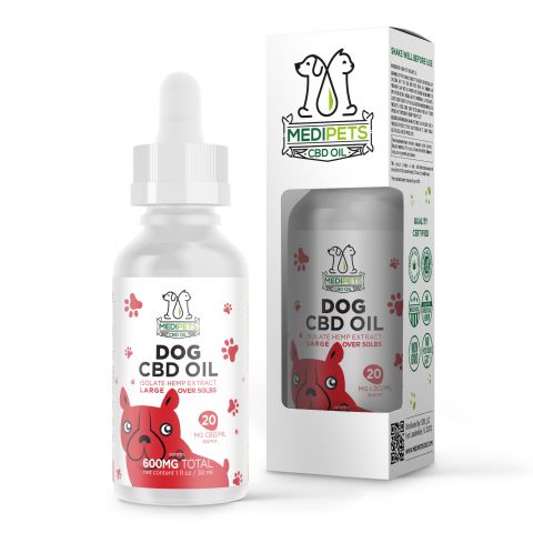 MediPets CBD Oil for Large Dogs - 600MG - Thumbnail 2