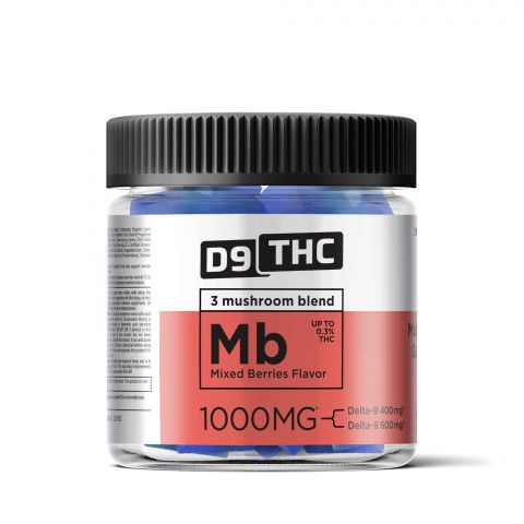 Mixed Berries Gummies - Delta 9  - 1000mg - D9 THC - Thumbnail 2