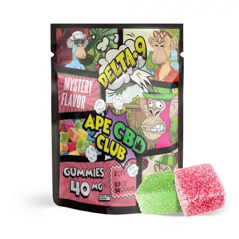 Mystery Flavor Gummies - Delta 9 THC - 40MG - Ape CBD Club - Thumbnail 1