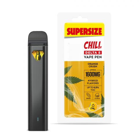 Orange Crush Vape - Delta 8 THC - Disposable - Chill - 1600mg - Thumbnail 1