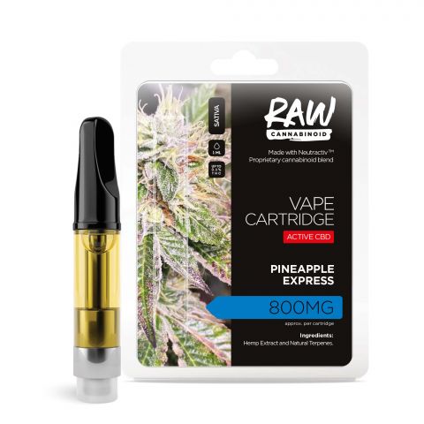 Pineapple Express Cartridge - Active CBD - Cartridge - RAW - 800mg - 1