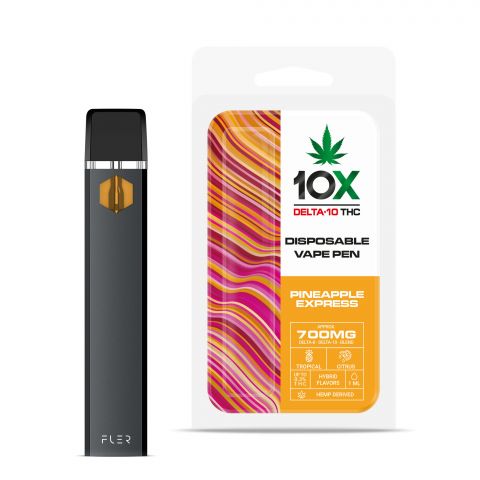 Pineapple Express Delta 10 THC Vape Pen - Disposable - 10X - 700mg - Thumbnail 1