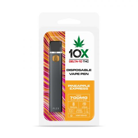 Pineapple Express Delta 10 THC Vape Pen - Disposable - 10X - 700mg - Thumbnail 2