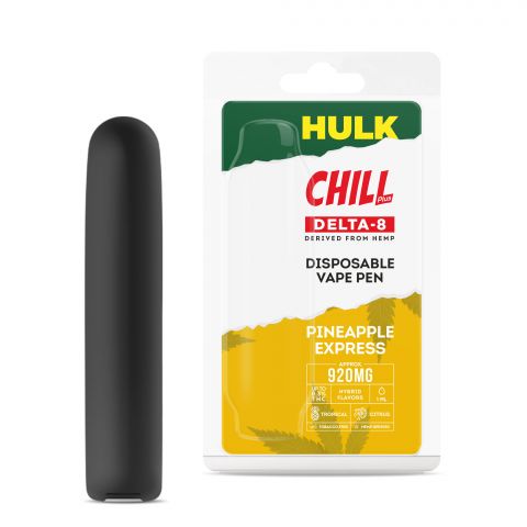Pineapple Express Delta 8 THC Vape Pen - Disposable - HULK - 920mg - Thumbnail 1