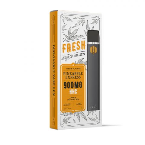 Pineapple Express Vape Pen - HHC - Fresh Brand - 900MG - Thumbnail 2