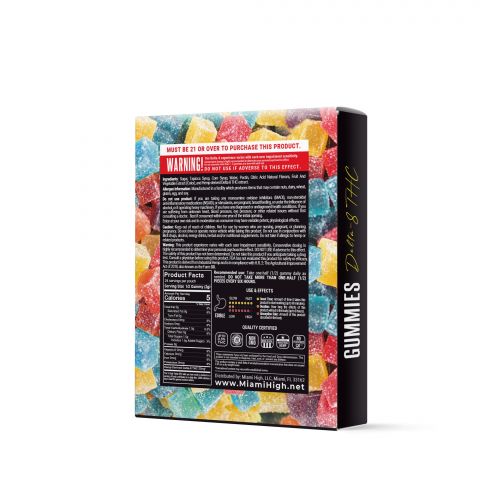 Poolside Fun Gummies - Delta 8 THC - 600MG - Miami High - Thumbnail 3