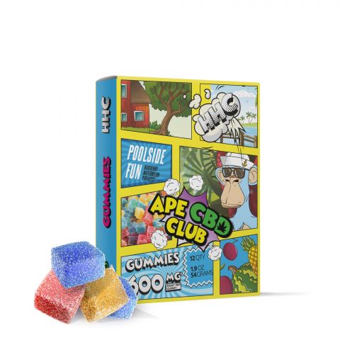 Poolside Fun Gummies - HHC  - 600mg - Ape CBD Club - Thumbnail 1