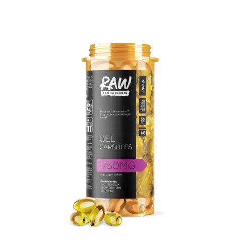 Raw Cannabinoid Neutractiv ™ Gel Capsules - 1750MG - Thumbnail 1