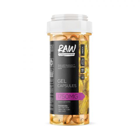 Raw Cannabinoid Neutractiv ™ Gel Capsules - 1750MG - Thumbnail 2