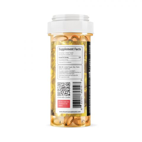 Raw Cannabinoid Neutractiv ™ Gel Capsules - 1750MG - Thumbnail 3