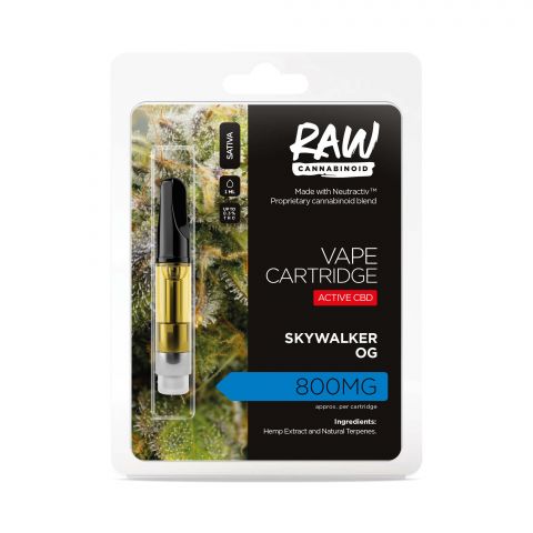 Skywalker OG Cartridge - Active CBD - Cartridge - RAW - 800mg - Thumbnail 2