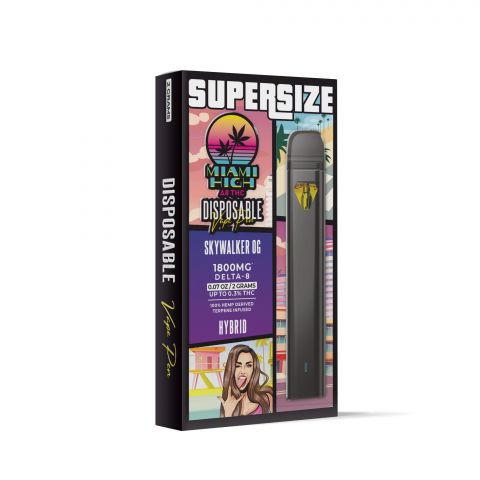 Skywalker OG Delta-8 THC Vape Pen - Disposable - Miami High - 1800MG - Thumbnail 2