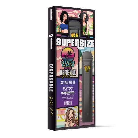 Skywalker OG Delta-8 THC Vape Pen - Disposable - Miami High - 1800MG - Thumbnail 3