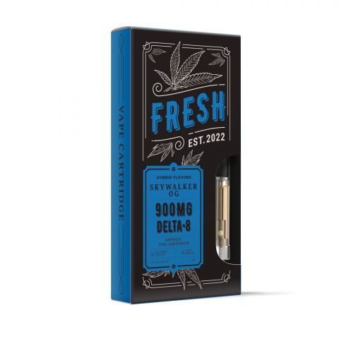 Skywalker OG Vape Cartridge - Delta 8 THC - Fresh Brand - 900MG - Thumbnail 2