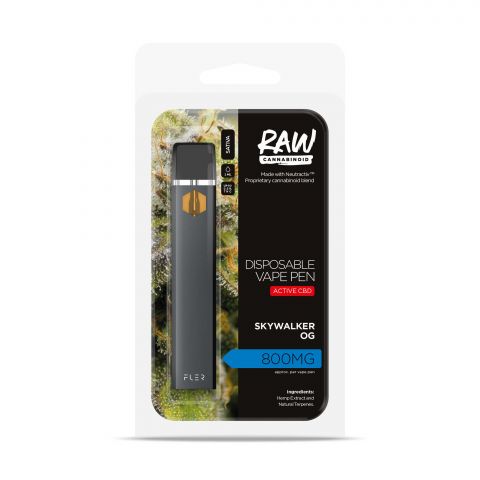 Skywalker OG Vape Pen - Active CBD - Disposable - RAW - 800MG - Thumbnail 2