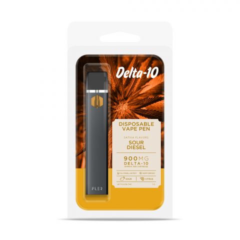 Sour Diesel Vape Pen - Delta 10  - Disposable - 900mg - Buzz - Thumbnail