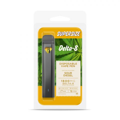 Sour Diesel Vape Pen - Delta 8  - Disposable - 1800mg - Buzz