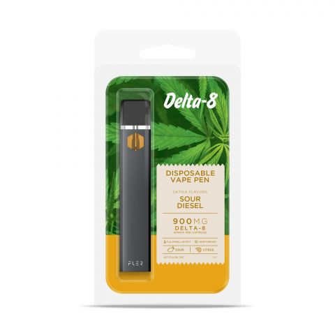 Sour Diesel Vape Pen - Delta 8  - Disposable - 900mg - Buzz
