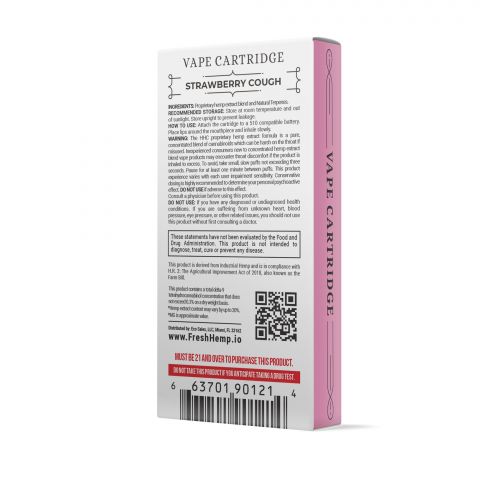 Strawberry Cough Cart - HHC - Fresh Brand - 900MG - Thumbnail 3