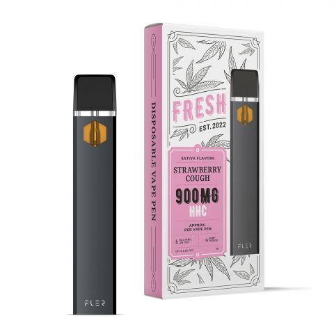 Strawberry Cough Pen - HHC - Fresh Brand - 900MG - Thumbnail 1