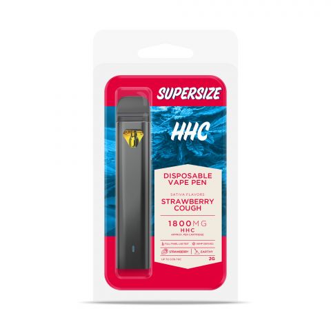 Strawberry Cough Vape Pen - HHC  - Disposable - 1800mg - Buzz - Thumbnail