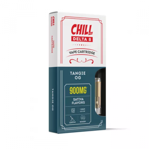 Tangie OG Cartridge - Delta 8 THC - Chill Plus - 900mg (1ml) - Thumbnail 2