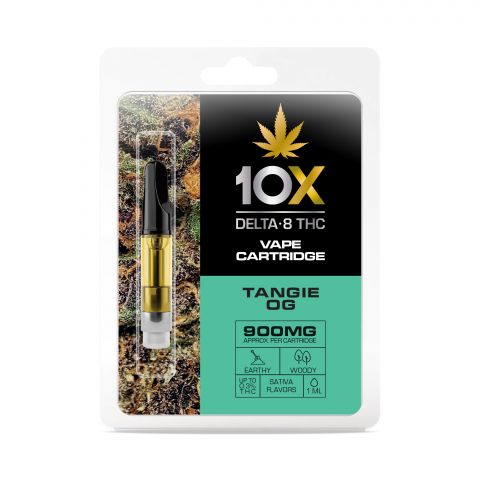 Tangie OG Vape Cartridge - Delta 8 THC - 10X - 900mg - Thumbnail 2