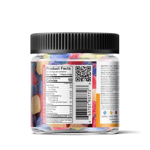 Tropical Mix Gummies - Full Spectrum CBD  - 1250mg - Diamond CBD - Thumbnail 3