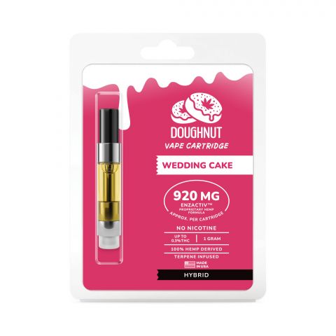 Wedding Cake Cart - CBD & Enzactiv - Doughnut - 920mg - Thumbnail 2