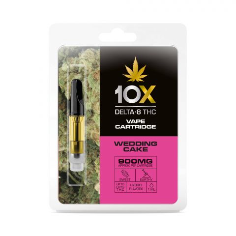 Wedding Cake Cart - Delta 8 THC - 10X - 900mg - Thumbnail 2