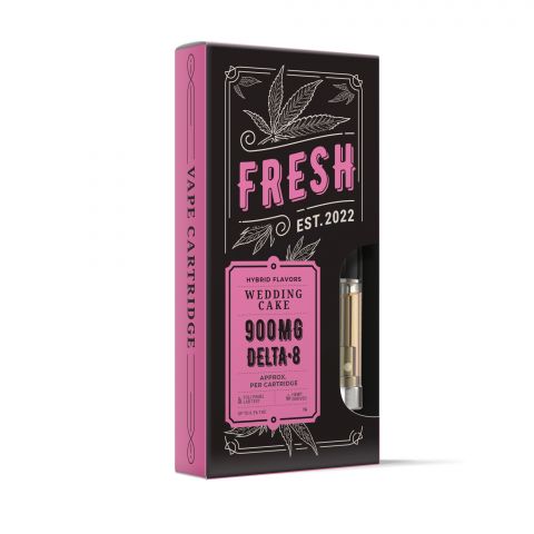 Wedding Cake Cart - Delta 8 THC - Fresh Brand - 900MG - Thumbnail 2