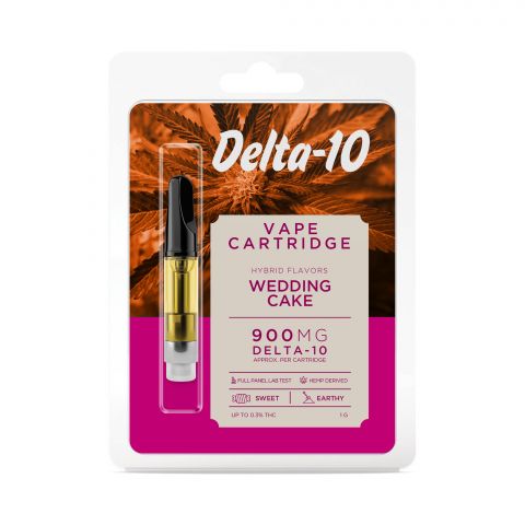 Wedding Cake Cartridge - Delta 10  - 900mg - Buzz - Thumbnail