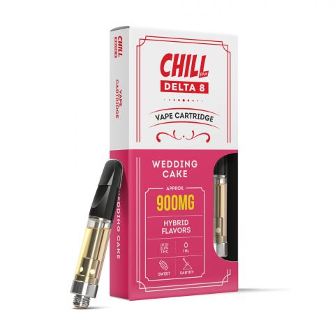Wedding Cake Cartridge - Delta 8 THC - Chill Plus - 900mg (1ml) - 1