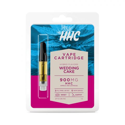 Wedding Cake Cartridge - HHC  - 900mg - Buzz - Thumbnail