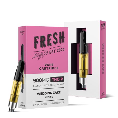 Wedding Cake Cartridge - THCP  - 900mg - Fresh - 1