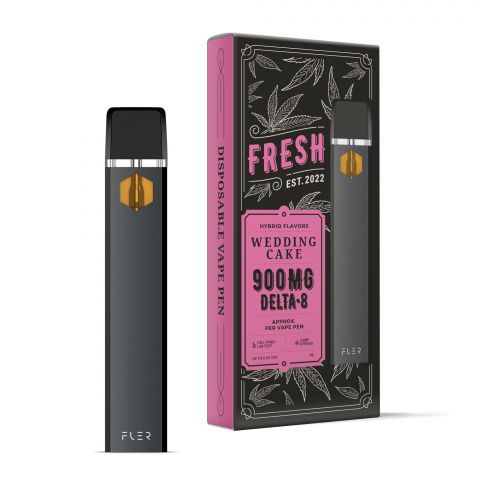 Wedding Cake Pen - Delta 8 THC - Fresh Brand - 900MG - Thumbnail 1