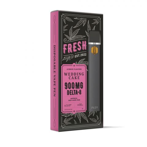 Wedding Cake Pen - Delta 8 THC - Fresh Brand - 900MG - Thumbnail 2