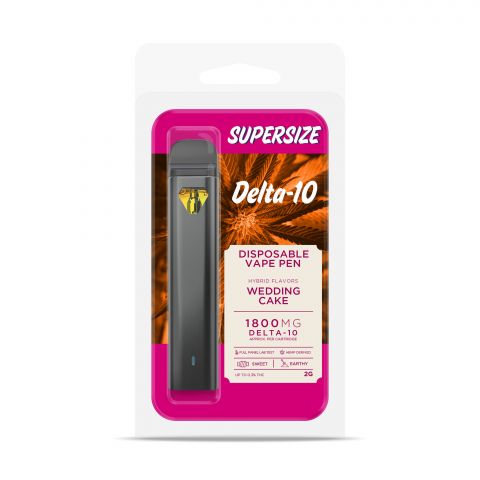 Wedding Cake Vape Pen - Delta 10  - Disposable - 1800mg - Buzz - Thumbnail